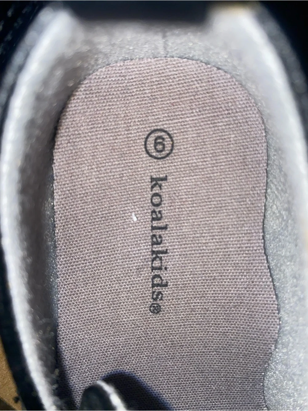 Koala Kids Black Toddler Slip-On Loafers